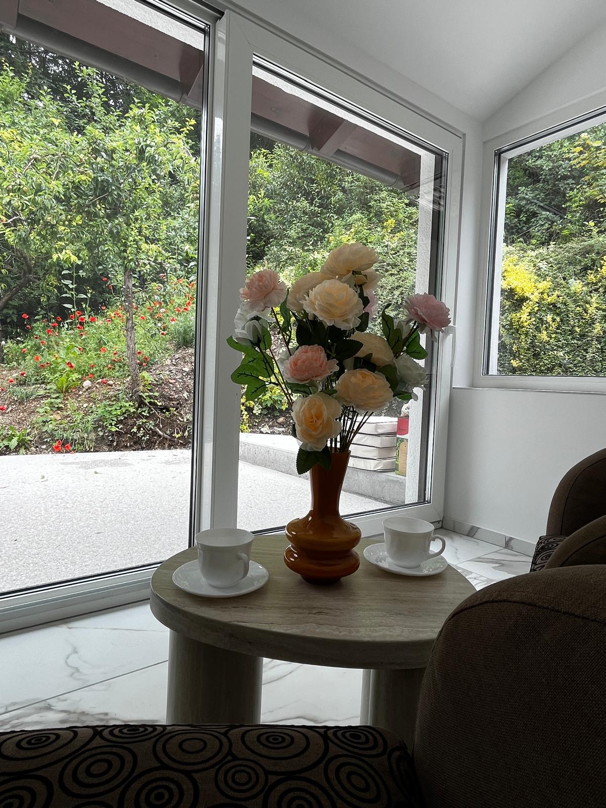 Sunroom at the holiday house