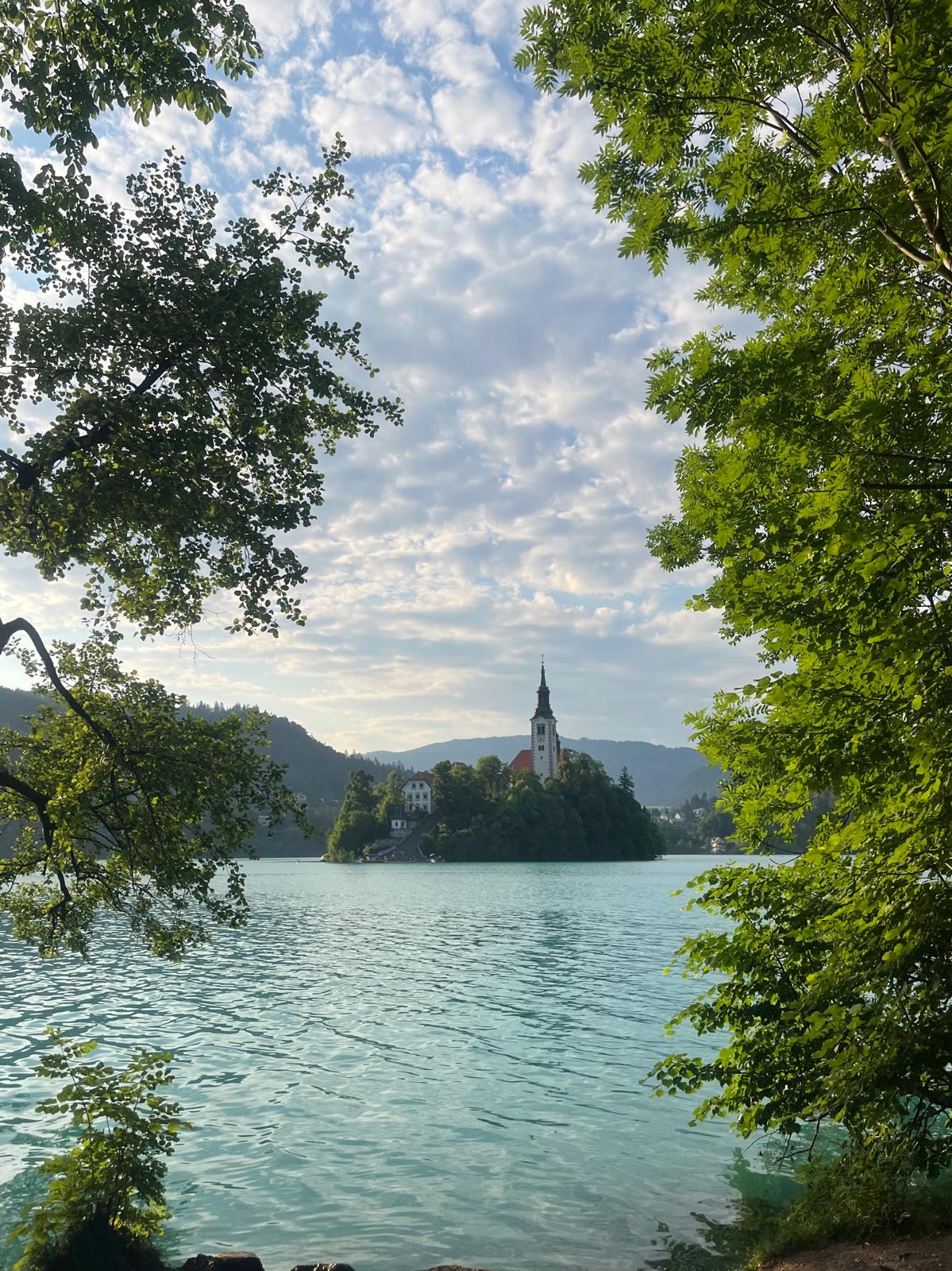 Lake Bled island
